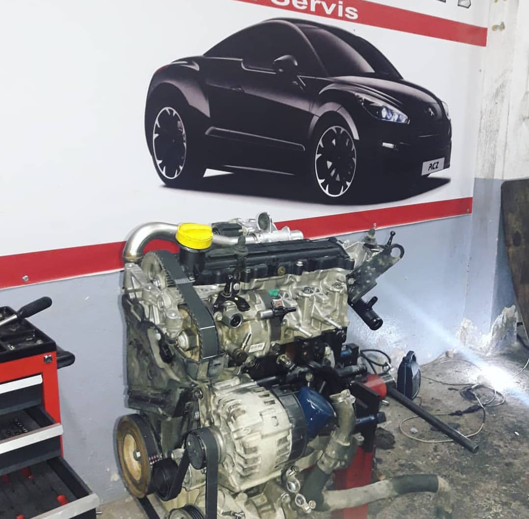 Dadak Oto Servis Çalışmaları