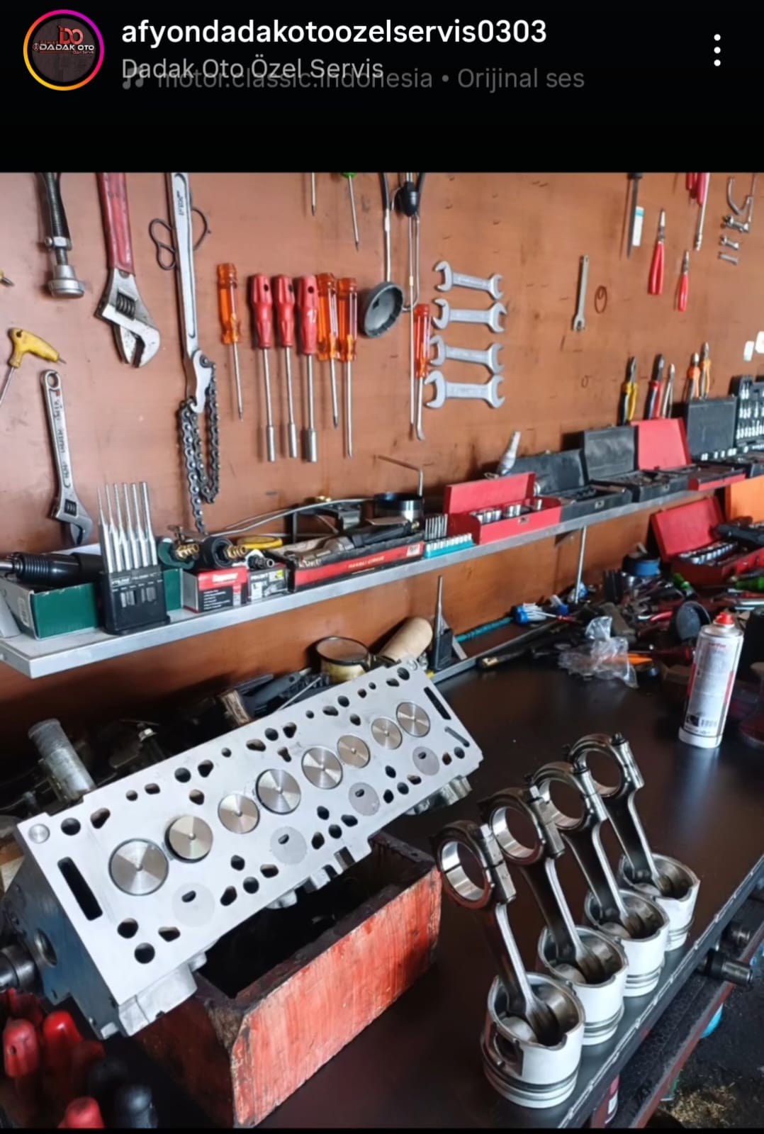 Dadak Oto Servis Çalışmaları